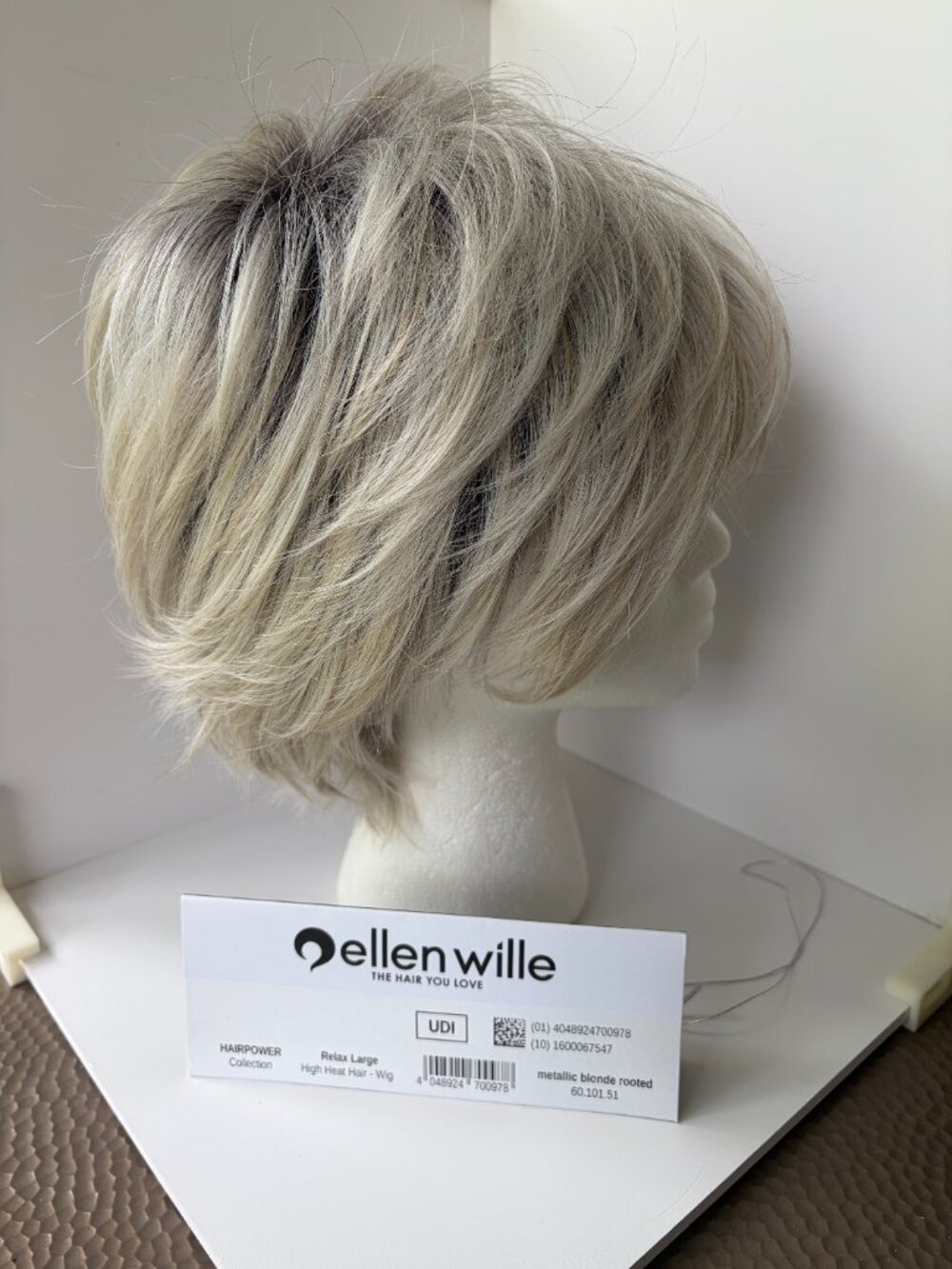 Ellen Wille RELAX Large in Metallic Blonde R, LF, HF, Synthetic Wig, NWT - Picture 4 of 9